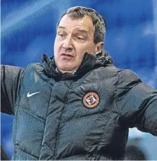  ??  ?? Dundee United manager Csaba Laszlo.