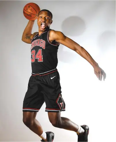  ?? GETTY IMAGES ?? Wendell Carter Jr. showed flashes in the preseason as a starter, but he also showed he could get into early foul trouble.