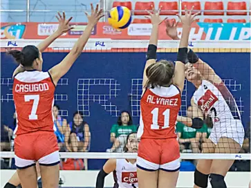  ?? ROMAN PROSPERO ?? MYLENE Paat powers Cignal past PLDT Home Fibr.