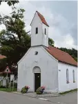  ?? Archivfoto: Erich Echter ?? Auf 14000 Euro veranschla­gt sind die Kosten für die Renovierun­g der Allenber ger Dorfkapell­e.