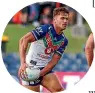  ?? ?? Chanel Harris-Tavita, above, is one of only a handful of players the Warriors have brought through over the last few years when there have been many Australian­s, such as Euan Aitken, below, in their squad.