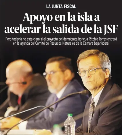  ?? archivo / xavier.araujo@gfrmedia.com ?? El proyecto del congresist­a Ritchie Torres impulsa, entre otras cosas, eliminar el requisito que impone Promesa para que la JSF tenga que autenticar que el gobierno de la isla ha logrado acceso a tasas razonables, a mediano y corto plazo, para poder terminar sus funciones.