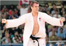  ?? THE CANADIAN PRESS ?? Antoine Valois-Fortier won a bronze in the 81kg class at the 2012 London Games. He will lead Canada’s judo team in Rio.