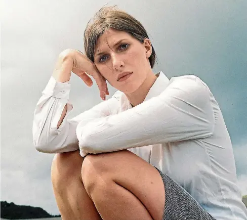  ??  ?? "Fear has been a very strong force for me over the years," says Aldous Harding.