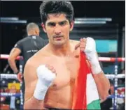  ?? GETTY IMAGES ?? Beijing Olympics bronze medallist Vijender Singh.