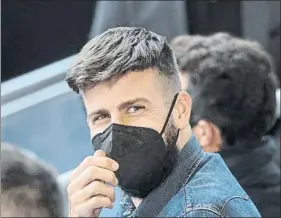  ?? FOTO: PEP MORATA ?? Gerard Piqué habló muy claro con Valdano sobre la Superliga