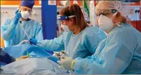 ??  ?? Medical boost: Bunzl shares were up as it benefited from one-off demand for PPE deliveries of gloves, masks and sanitisers.