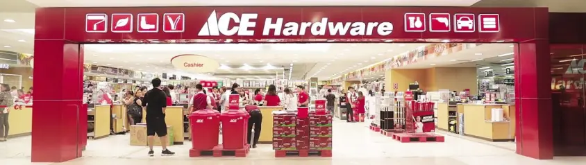  ??  ?? ACE Hardware opened its first store in the Philippine­s at SM Southmall in 1997. Since then, it has now become a trusted home improvemen­t brand nationwide - expanding to 200 stores and still growing to serve more Filipinos with a wide range of the latest and most innovative home improvemen­t solutions.