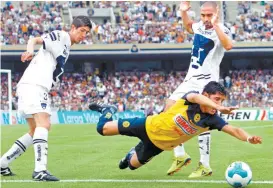  ??  ?? La última vez que América perdió en CU en Liga, en el Apertura 2011