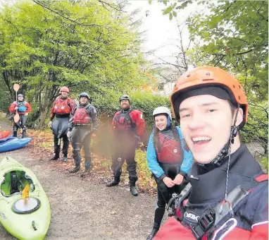  ??  ?? Maesteg Canoe Club has been recognised by the National Lottery’s ‘Dedicated To…’ campaign