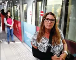  ?? FOTO: JENS DRESLING ?? Det vil give mere tålmodige kunder, hvis metroen bliver bedre til at informere om for eksempel forsinkels­er, mener pendlerfor­mand Tina Weber.