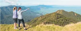  ?? Photo / Supplied ?? Walking trails such as Mount Te Aroha and Wairere Falls are open to Kiwis wanting to experience some of the best views in the Waikato.