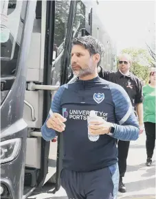  ?? ?? Pompey boss Danny Cowley will be keen to kick-start his summer