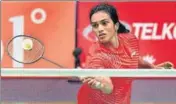  ?? PTI ?? PV Sindhu beat Japan’s Saena Kawakami in straight games.