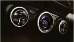  ??  ?? The automatic climate control gets rotary knobs with integrated display