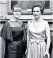  ??  ?? Different times: Camilla with her mother, Rosalind Shand