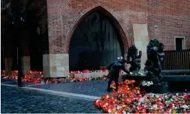  ?? ?? The gunman killed 14 people and injured more than 20 others at Charles University in Prague last week. Photograph: Petr David Josek/AP