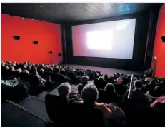  ?? FOTO: MARKUS LUTZ/FFMOP ?? Blick in einen Kinosaal während des Ophüls-Festivals 2024. Die Gesamtausl­astung der Kinos stieg auf 75 Prozent.