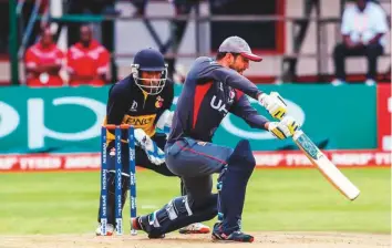  ?? Courtesy: ICC. ?? Rohan Mustafa is gutted by the fact that the UAE narrowly missed the chance to showcase their talents in Asia Cup at home. However, the UAE skipper is elated with the rare opportunit­y.