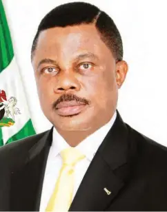  ??  ?? Gov. Willie M. Obiano of Anambra State