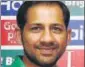  ??  ?? Sarfraz Ahmed