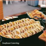  ??  ?? Soofeast Catering