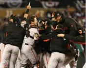  ?? EZRA SHAW/GETTY IMAGES ?? Defending champs roll into the Rogers Centre in May.