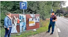  ?? RP-FOTOS (3): KLAUS NIKOLEI ?? Nadine Milewski (SPD) und Wilhelm Kleine-besten (CDU) sind sich einig: „Was hier passiert ist, ist eine große Sauerei.“