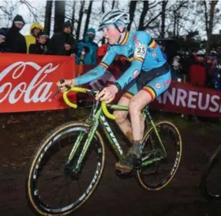  ?? FOTO PHOTO NEWS ?? Toon Vandebosch. Hij rijdt dit seizoen zijn eerste seizoen bij de beloften.