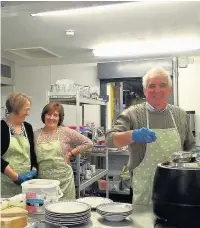  ??  ?? The Orrell Trust provided the ‘soup in a basket’ project through the grant