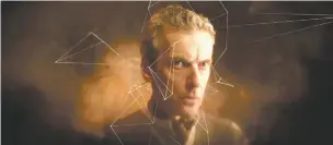  ??  ?? The prying Scotsman: Peter Capaldi copies Leonardo’s notes