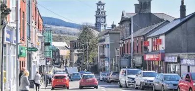  ??  ?? Talbot Street in Maesteg