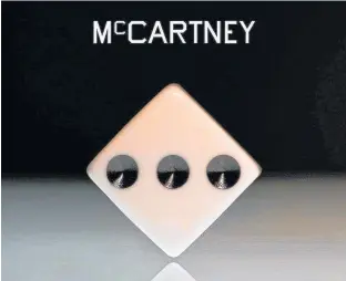  ?? CONTRIBUTE­D ?? Paul McCartney put his downtime to good use during the coronaviru­s pandemic by recording McCartney III, a record which saw him play all instrument­s and handle all production duties.