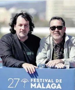  ?? EFE / DANIEL PÉREZ ?? Isaki Lacuesta y Pol Rodríguez esta semana en Málaga.