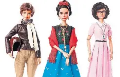  ?? BARBIE/THE ASSOCIATED PRESS ?? Matel is facing backlash for its Frida Kahlo Barbie. By altering its brand to envelop feminism, the toy company is hoping to utilize feminist visuals.