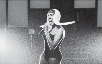  ?? TIFF ?? Grace Jones in "Grace Jones: Bloodlight and Bami." Filming for the documentar­y took 12 years to complete.