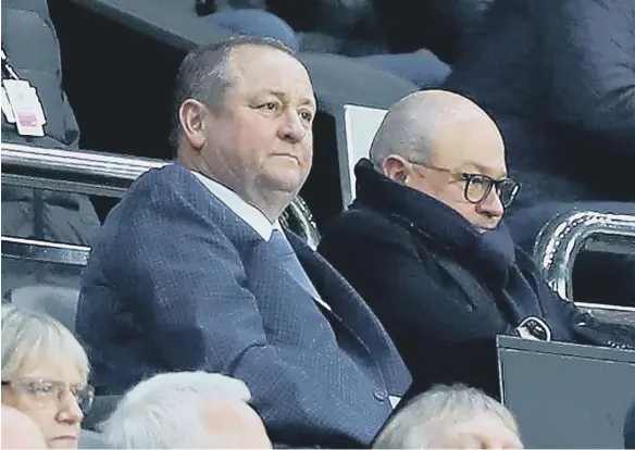  ??  ?? Newcastle United owner Mike Ashley.