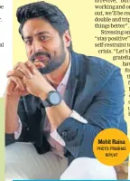  ?? PHOTO: ISTOCK (FOR REPRESENTA­TIONAL PURPOSE ONLY) ?? Mohit Raina PHOTO: PRABHAS ROY/HT