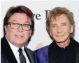  ?? Foto: afp ?? Barry Manilow (rechts) mit seinem Ehe mann Garry Kief.