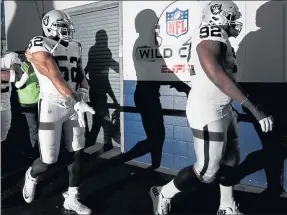  ??  ?? SHIPPING OUT: The Raiders will leave Oakland within the next three years.