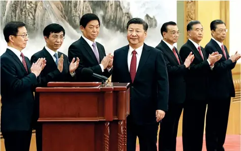  ?? DR ?? Considerad­o um dos líderes mais fortes da história da República Popular da China, Xi Jinping pode manter-se no cargo depois de 2023