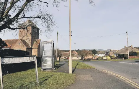  ??  ?? The area of Coldyhill Lane, Newby, scene of a number of attacks on vehicles and property