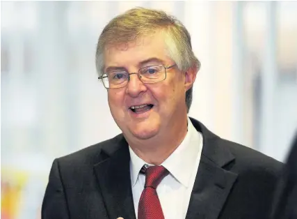  ?? Rob Browne ?? > Finance Secretary Mark Drakeford