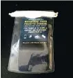  ??  ?? WaterSeals Magnetic Waterproof Phone Pouch, $29.99, Lewis N. Clark.