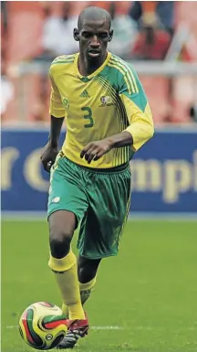  ?? / ANTONIO M U C H AV E ?? Ricardo Katza in Bafana Bafana colours.