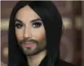  ?? TT NEWS AGENCY/REUTERS ?? Austrian singer Conchita Wurst