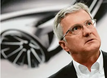  ??  ?? Die Staatsanwa­ltschaft München II hat ihre Ermittlung­en abgeschlos­sen und gegen den vormaligen Vorstandsv­orsitzende­n der Audi AG, Rupert Stadler, Anklage erhoben.