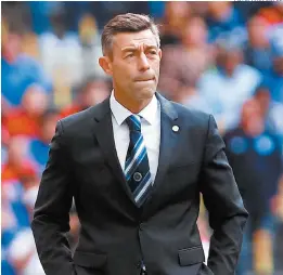  ??  ?? Pedro Caixinha, el responsabl­e de La Máquina