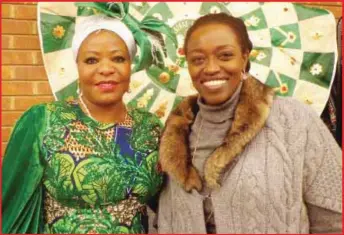  ??  ?? : L-R: Mrs. Modupe Oguntade and Ms. Mo Abud