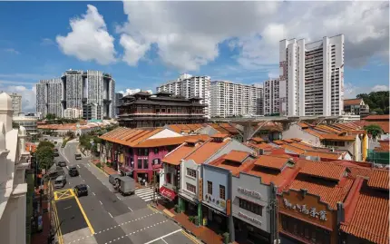  ?? SAMUEL ISAAC CHUA/THE EDGE SINGAPORE ?? Commercial shophouse transactio­ns fell 19% q-o-q to 38 deals in 3Q2023